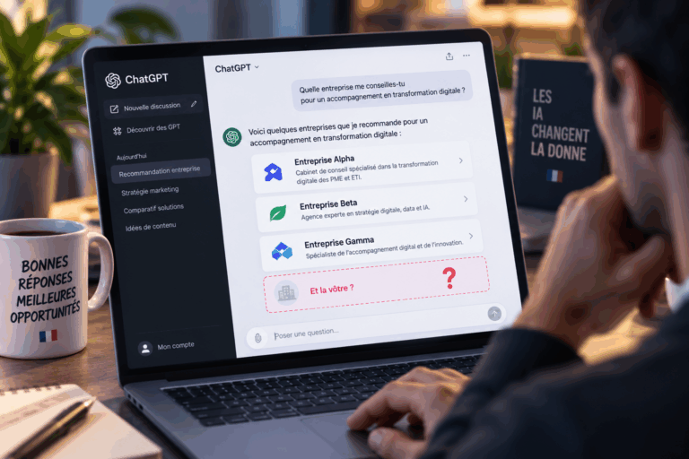 « Quelle entreprise me conseilles-tu ? » : et si ChatGPT ne citait jamais la vôtre ?